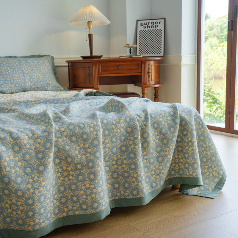 Cotton Gauze Quilt | Luxurious Softness | Full/Queen/King Sizes