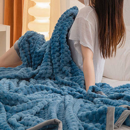 Reversible Velvet Blanket | Premium Polyester | Full & Queen Sizes