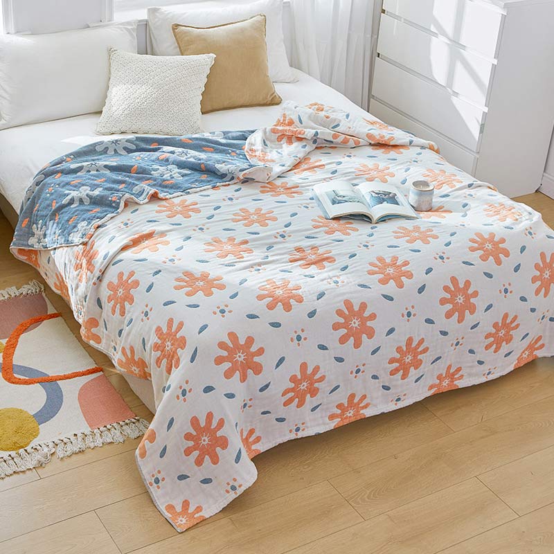 Reversible Quilt | 100% Organic Cotton | Full/Queen Size