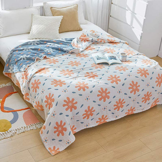 Reversible Quilt | 100% Organic Cotton | Full/Queen Size