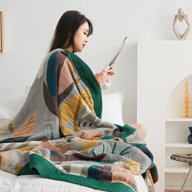 Reversible Cotton Quilt | Lightweight & Breathable | Full/King Size