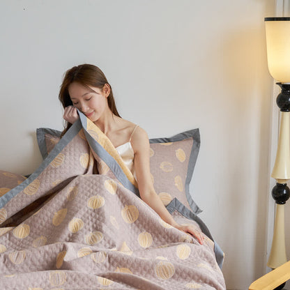 Cotton Gauze Summer Quilt | 100% Organic Cotton | Available in Full, Queen, King Sizes