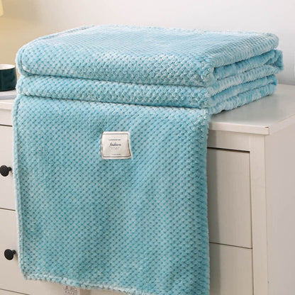 Lightweight Throw Blanket | Soft Polyester | Full Size 71"x79"