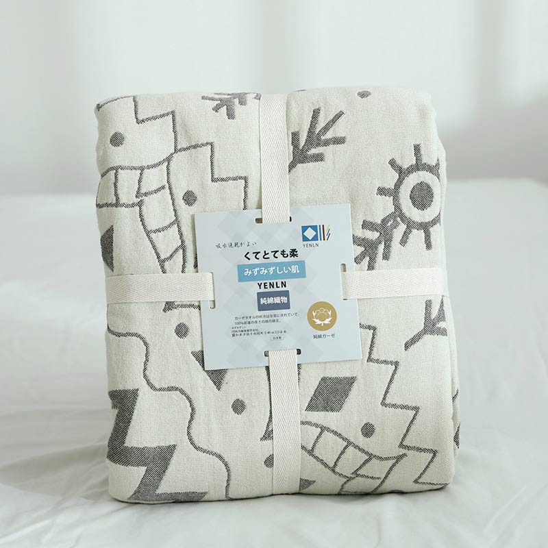 Cotton Reversible Quilt | Chic Mandala Design | Full/Queen Size
