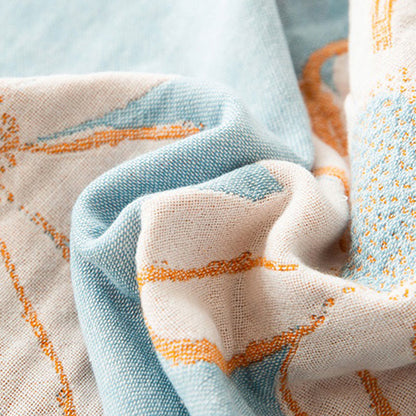 Daisy Printed Reversible Quilt | 100% Organic Cotton | Full/Queen Size