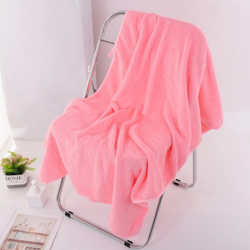 Soft Breathable Bath Towel | Polyester | 1 Bath Towel & 1 Towel Set