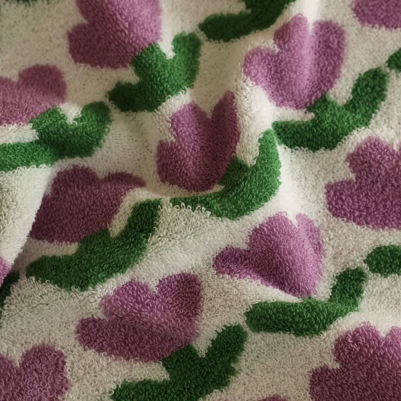 Tulip Bath Towel | Combed Cotton | 3 Sizes Available