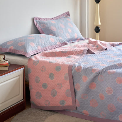 Cotton Gauze Summer Quilt | 100% Organic Cotton | Available in Full, Queen, King Sizes