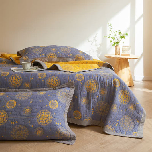 Dandelion Quilt | 100% Organic Cotton | Full/Queen Size