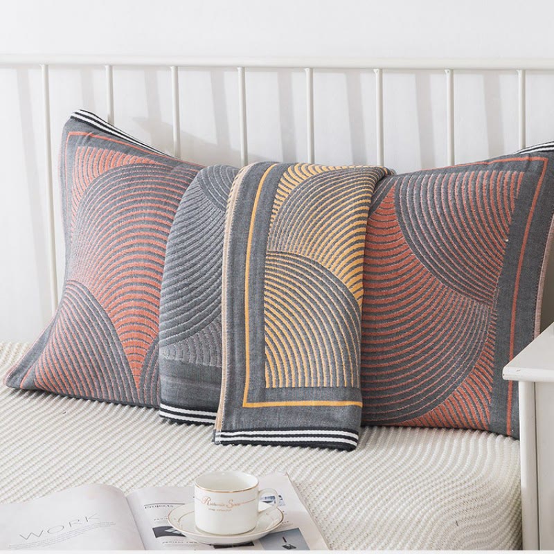 Breathable Pillow Towels | Combed Cotton | Set of 2