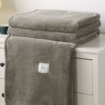 Lightweight Throw Blanket | Soft Polyester | Full Size 71"x79"