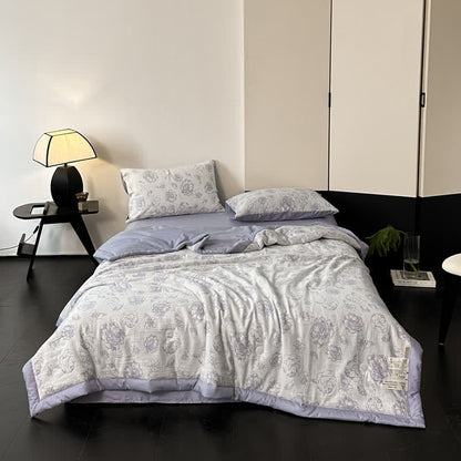 Cotton Gauze Bedding Set | 100% Organic Cotton | 4-Piece Full/Queen