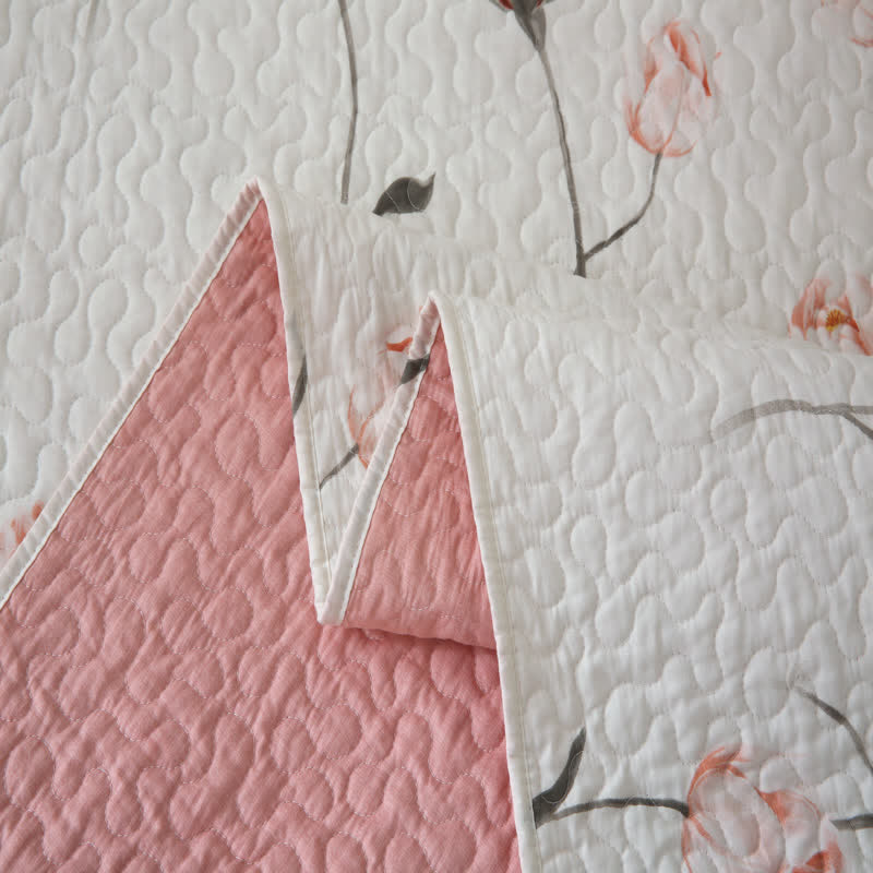 Quilted Bedding Set | 100% Organic Cotton | Full/Queen/King Options