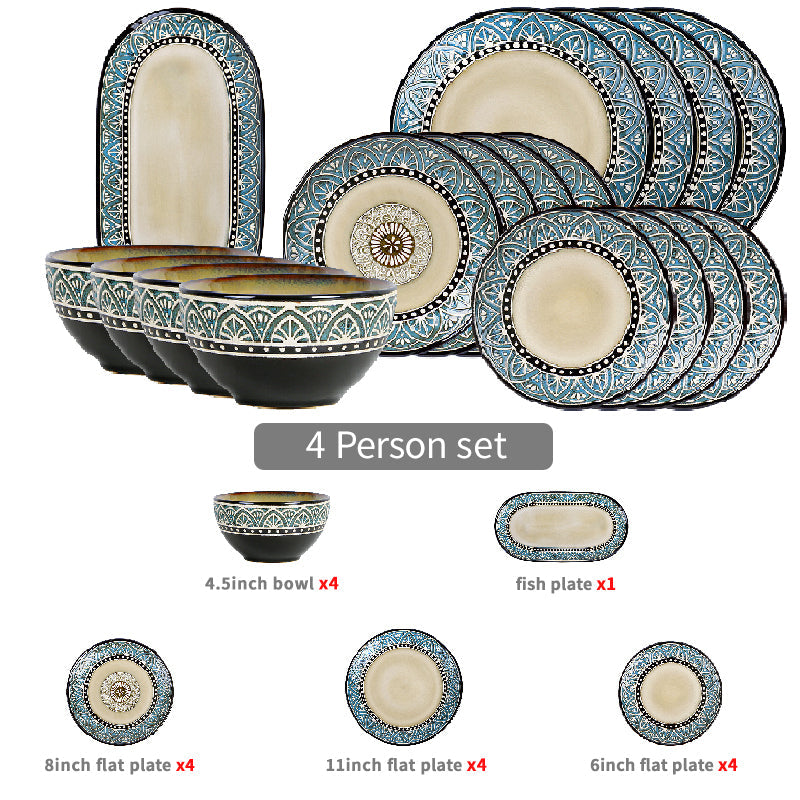 Zeina Premium Dinnerware Set