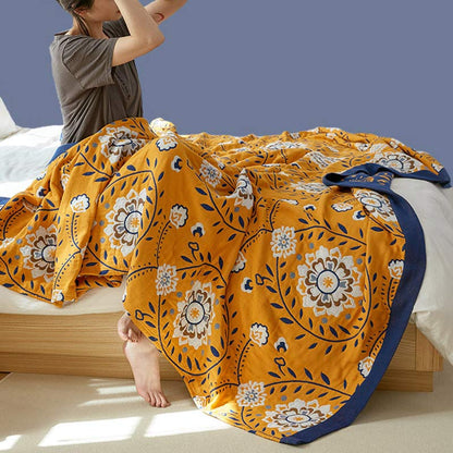 Cotton Reversible Quilt | 100% Organic Cotton | White | Full/Queen/King Sizes
