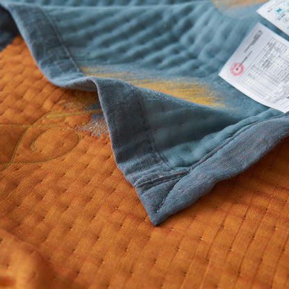 Luxurious Cotton Gauze Quilt Set | 100% Organic Cotton | Full/Queen/King Options