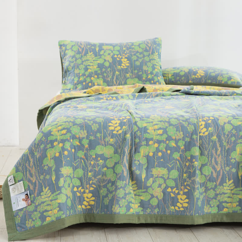 Cotton Gauze Quilt Set | Organic Cotton | Full/Queen/King Options