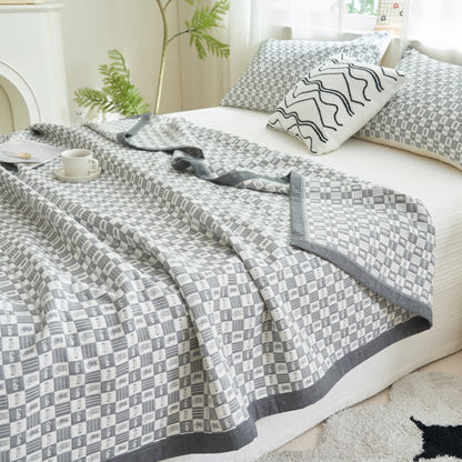 Reversible Quilt | 100% Organic Cotton | Full/Queen Size