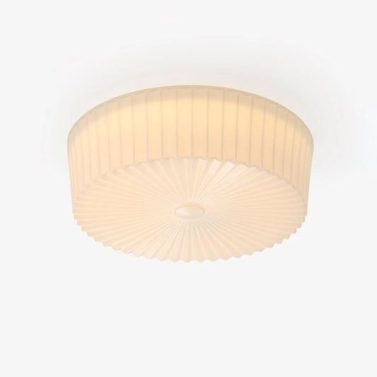Lume Glass Ceiling Light | Metal & Glass | White