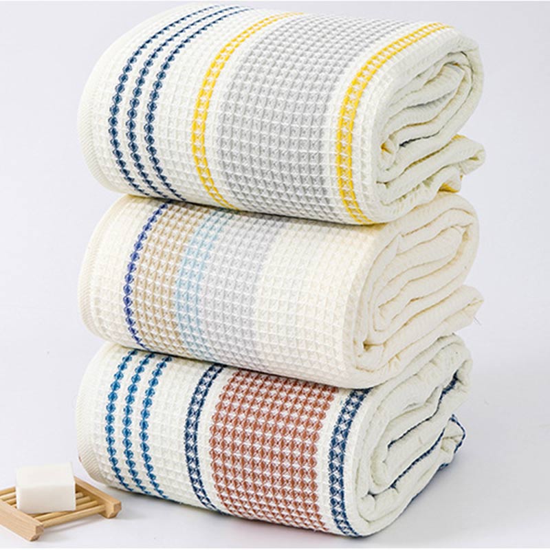 Colorblock Striped Bath Towel | 100% Cotton | 70x140 cm