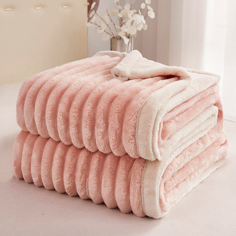Soft Lightweight Throw Blanket | Double Velvet Polyester | Available in Multiple Colors