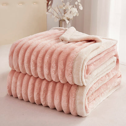 Soft Lightweight Throw Blanket | Double Velvet Polyester | Available in Multiple Colors