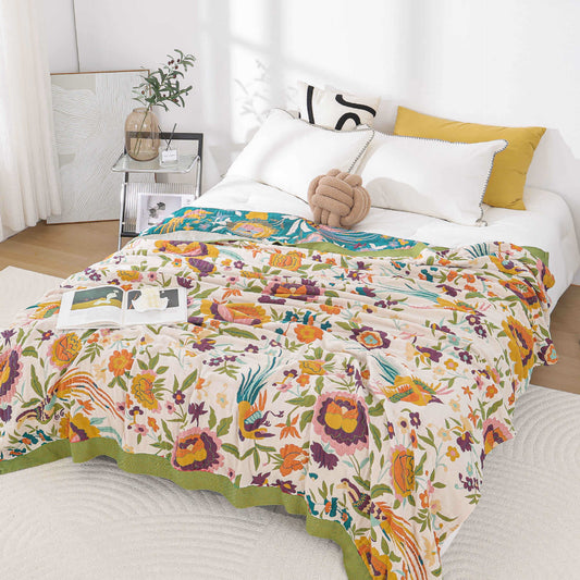 Cotton Gauze Quilt | Breathable & Eco-Friendly | Queen Size