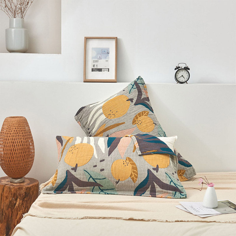 Boho Cotton Pillow Towel | 100% Pure Cotton | Set of 2