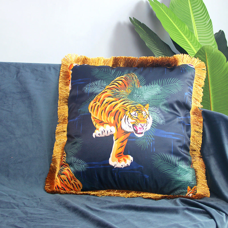 Animal Pattern Sofa Pillowcase | Chemical Fiber | 45cm x 45cm