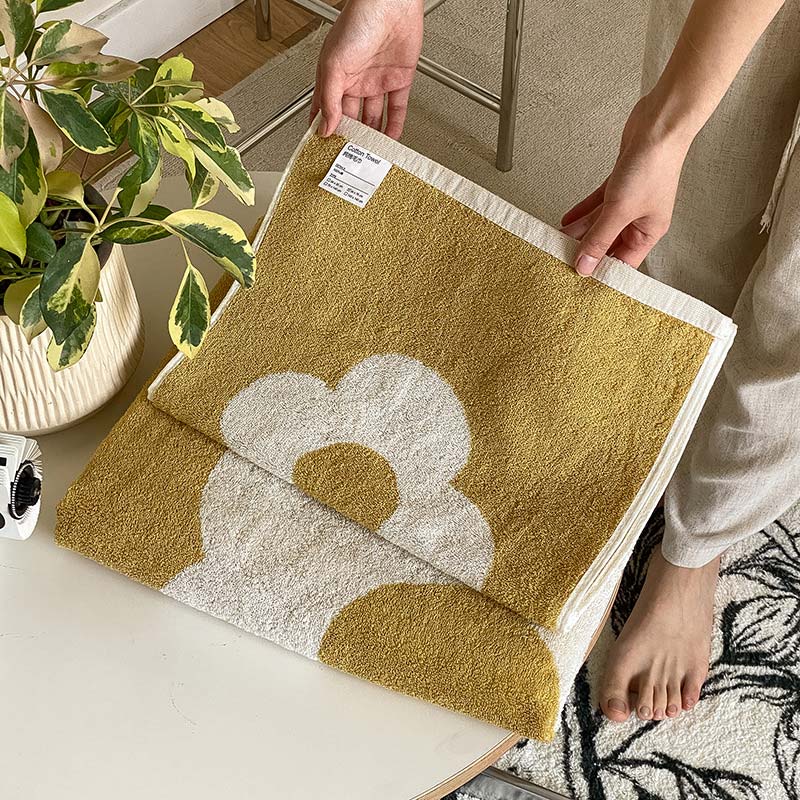 Cotton Bath Towel | Soft & Breathable | Baby-Friendly