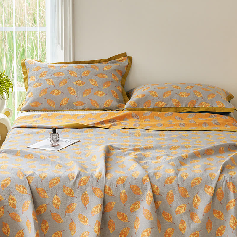 Cotton Gauze Quilt | Three Layers | Full, Queen, King Sizes