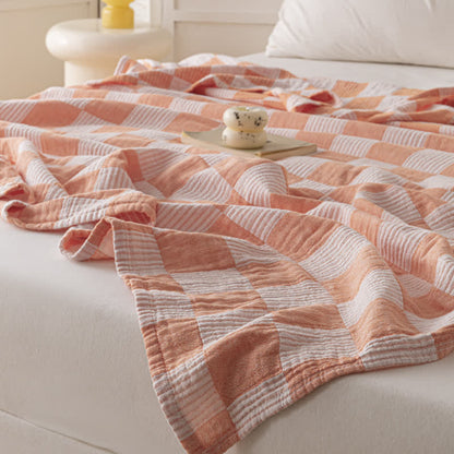 Checkerboard Quilt | 100% Organic Cotton | Full & Queen Sizes