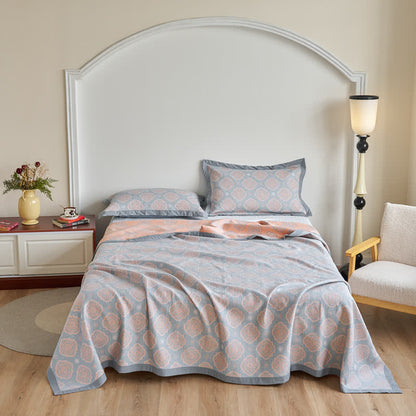 Double Layer Cotton Quilt | Breathable Organic Cotton | Available in Full, Queen, King Sizes