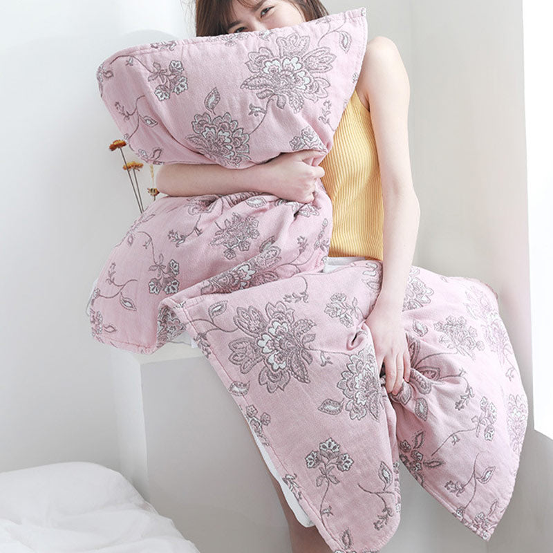 Boho Pillow Towel Set | Cotton | 2 Pieces