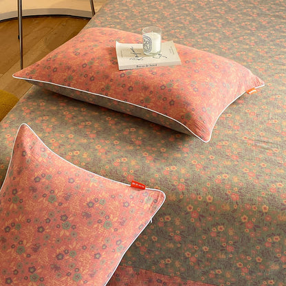 Vintage Floral Coverlet | 100% Organic Cotton | Twin/Full/Queen Options