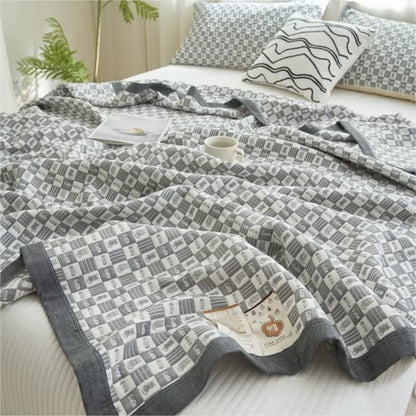 Reversible Quilt | 100% Organic Cotton | Full/Queen Size