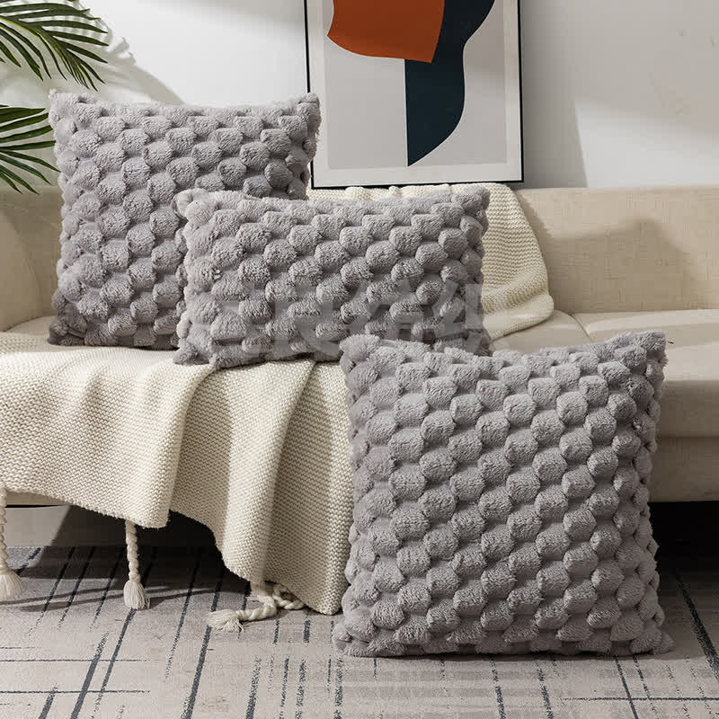 Snowflake Velvet Pillowcase | Soft Polyester | Multiple Sizes