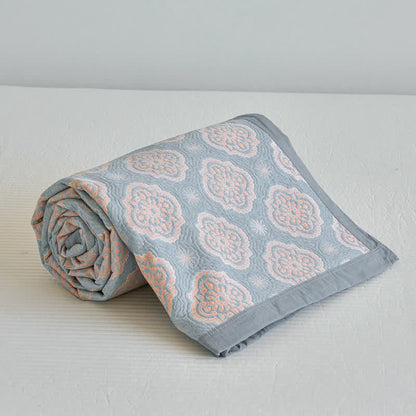 Double Layer Cotton Quilt | Breathable Organic Cotton | Available in Full, Queen, King Sizes