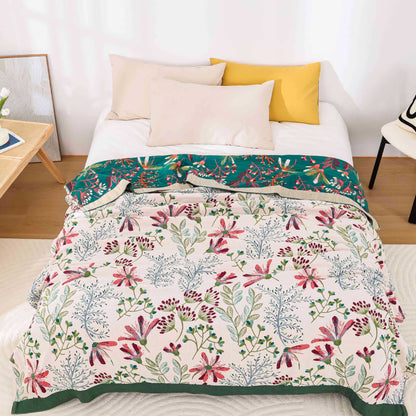 Cotton Gauze Quilt | Eco-Friendly & Soft | Queen Size