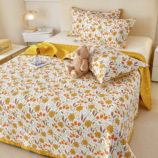 Cotton Coverlet Set | 100% Organic Cotton | Queen & King Sizes