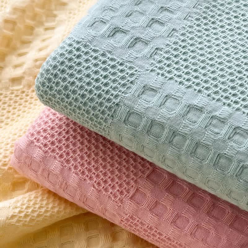 Pure Cotton Waffle Quilt | 100% Organic Cotton | Full/Queen Size