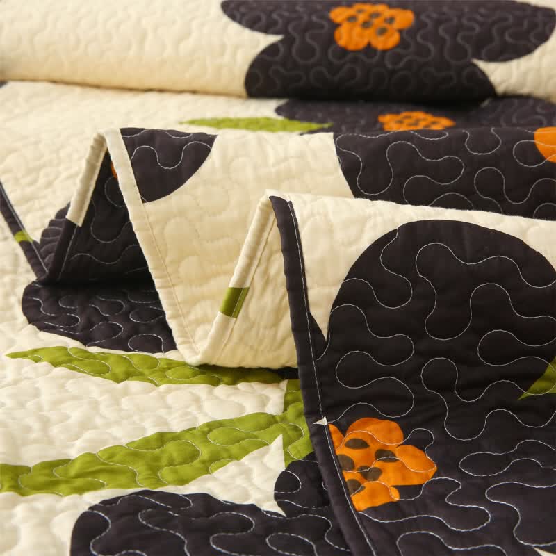 Pure Cotton Quilt | Eco-Friendly & Durable | Available in Full, Queen, King Sizes