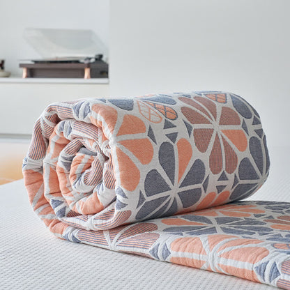 Floral Summer Quilt | 100% Organic Cotton | Full/Queen Size