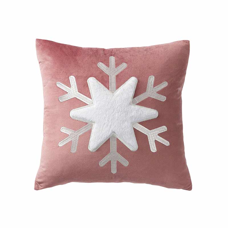 Christmas Snowflake Pillow Case | Polyester | 1 Piece