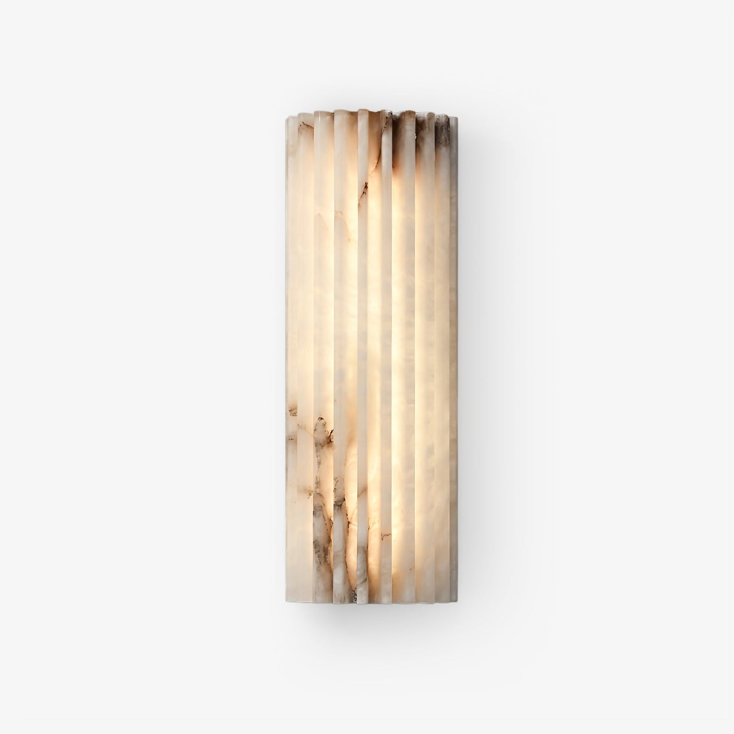 Alvia Alabaster Wall Light | Alabaster | White