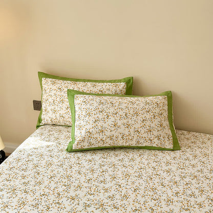 Cotton Floral Coverlet | Breathable & Eco-Friendly | Full, Queen, King Sizes