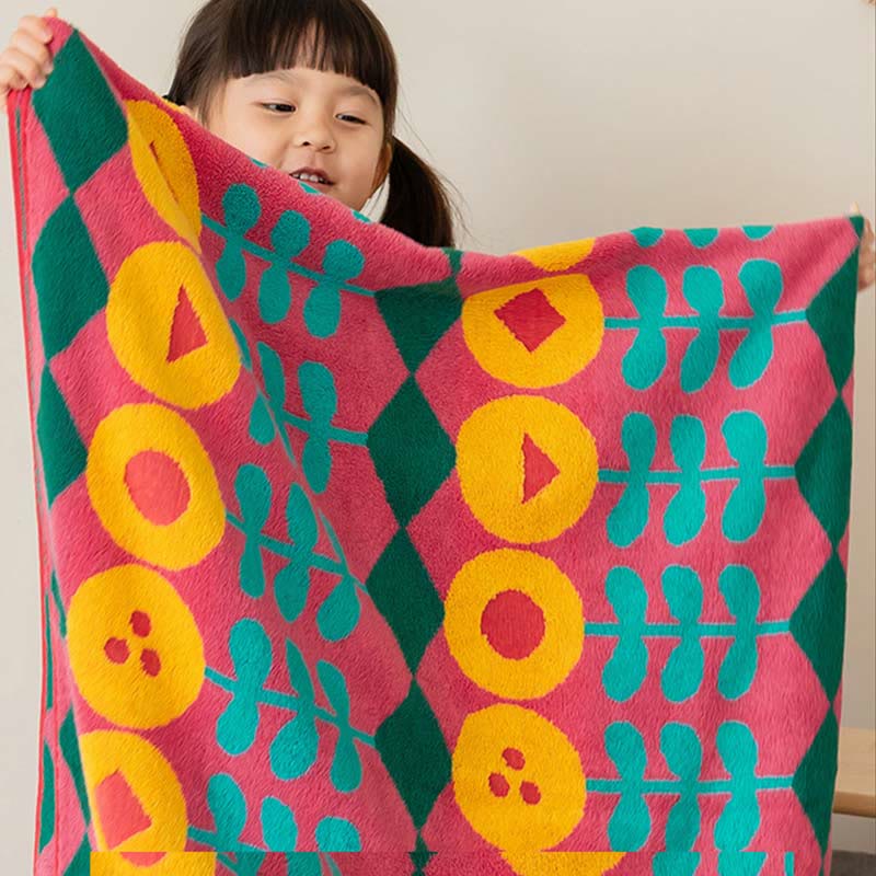 Flower Print Towel | Combed Cotton | 70cm x 140cm