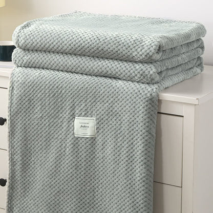 Lightweight Throw Blanket | Soft Polyester | Full Size 71"x79"