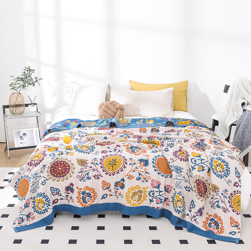 Cotton Gauze Quilt | Breathable & Eco-Friendly | Full/Queen Size