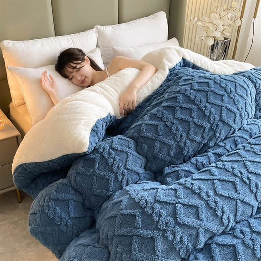 Fluffy Blanket | Double Velvet | Queen Size